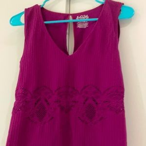 Free People (Intimately) Fitted Eyelet Patterned Dress